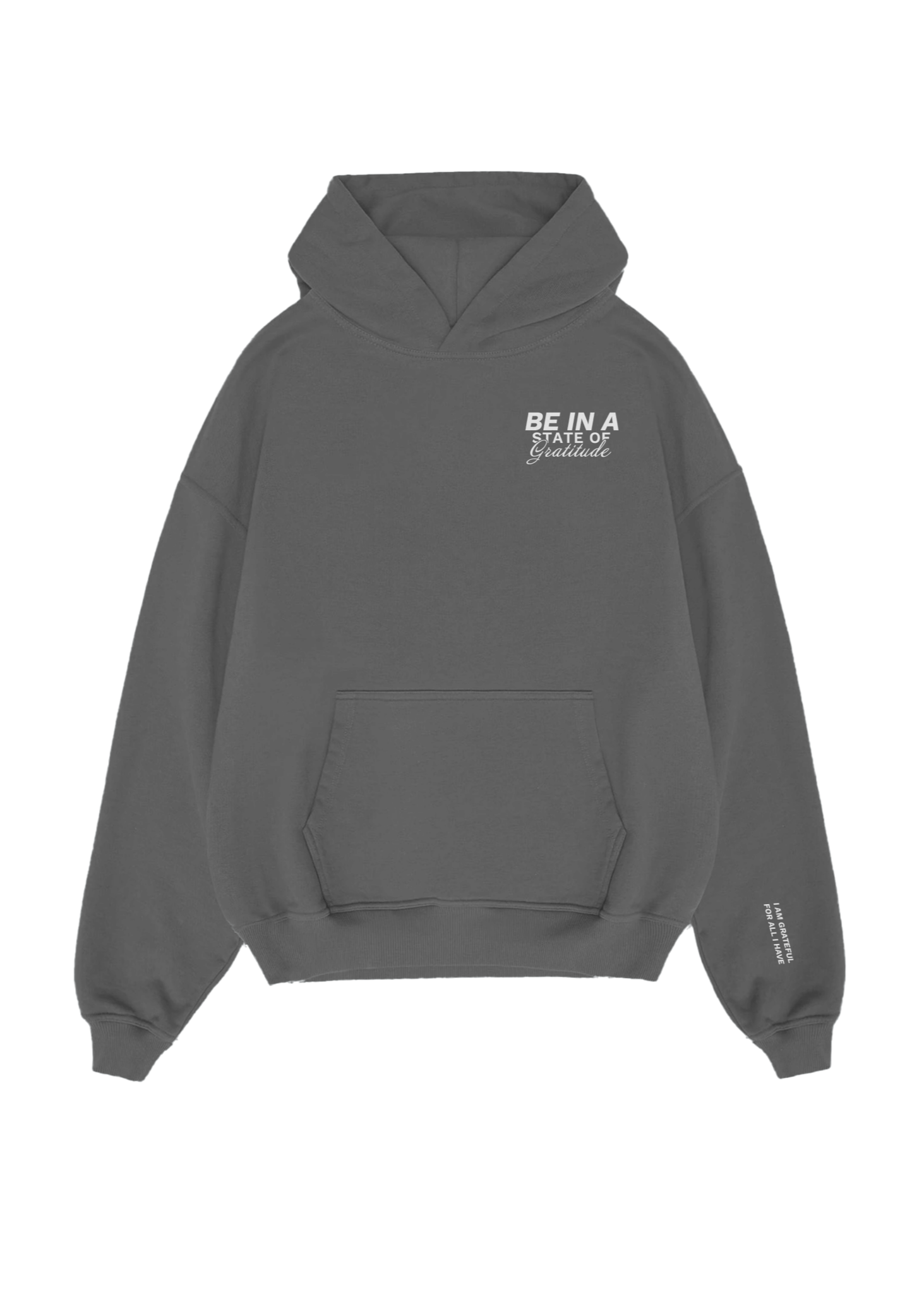 "Be In A State Of Gratitude" Hoodie - band2gether