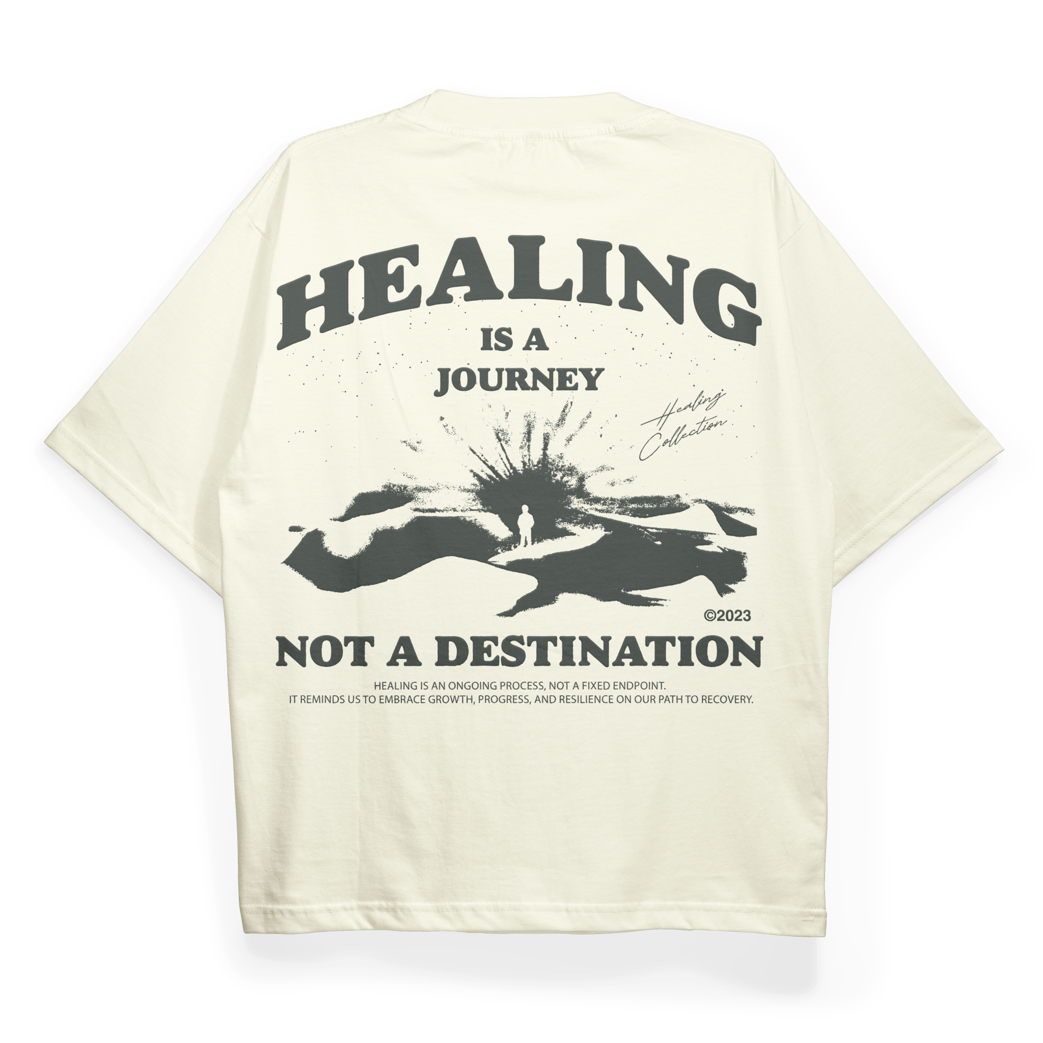 Healing Tee Creme - band2gether