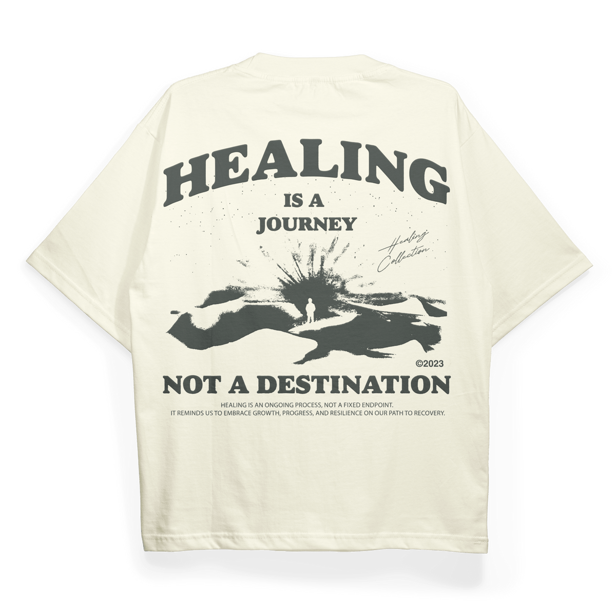 Healing Tee Creme - band2gether